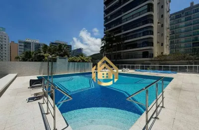 Apartamento com 3 dormitórios à venda, 182 m² por r$ 860.000,00 - praia das pitangueiras - guarujá/sp