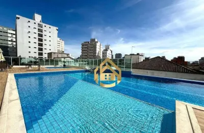 Apartamento com 3 dormitórios para alugar por r$ 6.500,00 - praia do tombo - guarujá/sp