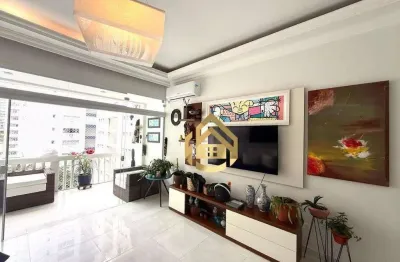 Apartamento com 3 dormitórios à venda, 150 m² por r$ 950.000,00 - praia das pitangueiras - guarujá/sp