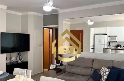 Apartamento com 2 dormitórios à venda, 65 m² por r$ 560.000,00 - praia das pitangueiras - guarujá/sp