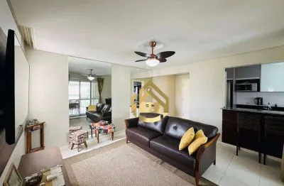 Apartamento com 3 dormitórios, 120 m² - venda por r$ 900.000,00 ou aluguel por r$ 8.617,84 - praia das pitangueiras - guarujá/sp