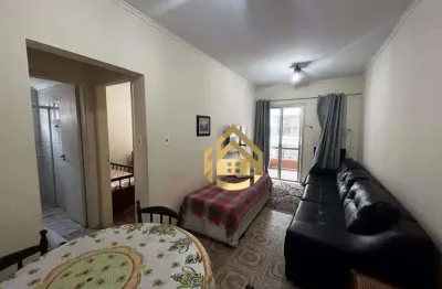 Apartamento com 1 dormitório à venda, 45 m² por r$ 380.000,00 - praia das pitangueiras - guarujá/sp