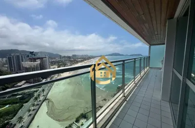 Apartamento com 3 dormitórios à venda por r$ 850.000,00 - praia das pitangueiras frente mar - guarujá/sp