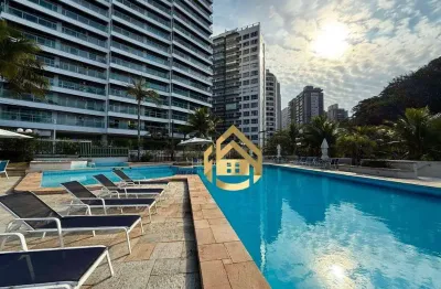 Apartamento com 3 dormitórios à venda por r$ 850.000 - praia das pitangueiras frente mar - guarujá/sp