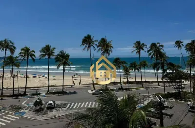 Apartamento com 3 dormitórios à venda por r$ 620.000,00 - praia das pitangueiras frente mar - guarujá/sp