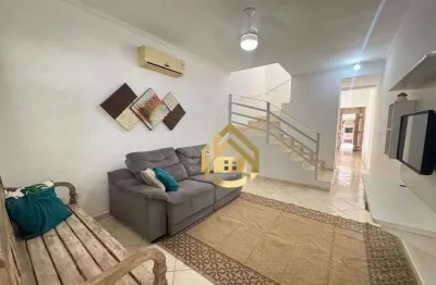 Casa com 3 dormitórios para alugar, 110 m² por r$ 5.000,00 - praia do tombo - guarujá/sp