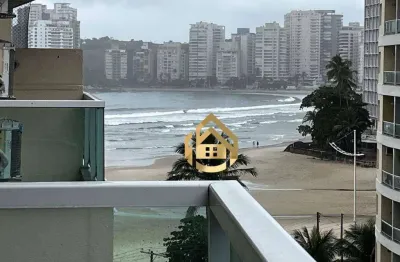 Apartamento com 2 dormitórios à venda, 56 m² por r$ 370.000,00 - praia das pitangueiras - guarujá/sp