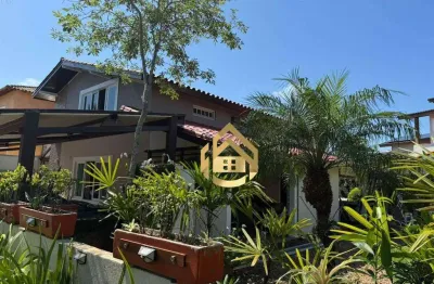 Casa em condomínio fechado na praia de pernambuco - guarujá/sp