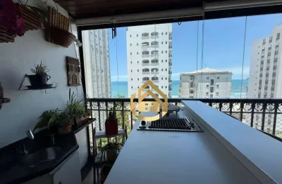 Apartamento, lazer completo venda ou locação 174 m² - venda por r$ 1.200.000 ou aluguel por r$ 7.000/mês - praia das pitangueiras - guarujá/sp