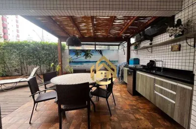 Apartamento com 2 dormitórios, 175 m² - venda por r$ 1.450.000,00 ou aluguel por r$ 7.000,00 - praia do tombo - guarujá/sp