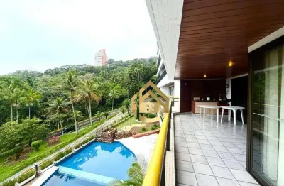 Apartamento com 3 dormitórios à venda por r$ 750.000,00 - morro sorocotuba - guarujá/sp