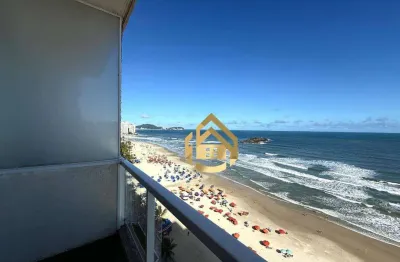 Apartamento frente mar 3 dormitórios para alugar por r$ 7.000/mês ou temporada praia das pitangueiras - guarujá/sp