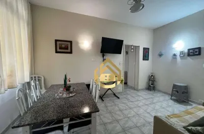 Apartamento com 1 dormitório à venda por r$ 380.000,00 - praia das pitangueiras - guarujá/sp