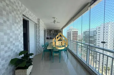Apartamento com 3 dormitórios para alugar por r$ 7.500,00/mês - praia das astúrias - guarujá/sp