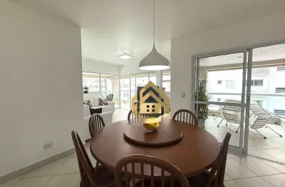 Apartamento com 4 dormitórios para alugar por r$ 7.500,00/mês - jardim astúrias - guarujá/sp