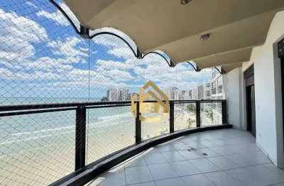 Apartamento frente mar para alugar praia das asturias - guarujá sp