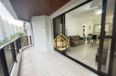 Apartamento com 3 dormitórios para alugar por R$ 4.500,00/mês - Centro - Guarujá/SP