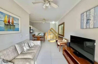 Apartamento com 2 dormitórios para alugar por R$ 4.000,00/mês - Praia do Tombo - Guarujá/SP