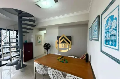 Cobertura com 3 dormitórios, 114 m² - venda por R$ 700.000,00 ou aluguel por R$ 6.500,00/mês - Praia da Enseada - Guarujá/SP