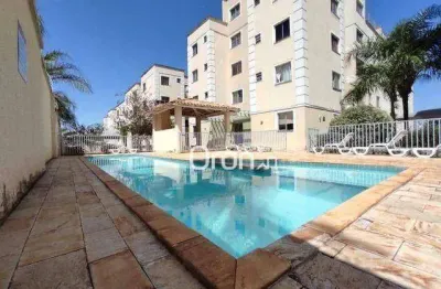 Apartamento com 2 dormitórios à venda, 54 m² por r$ 230.000,00 - parque real - aparecida de goiânia/go
