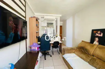 Apartamento com 2 dormitórios à venda, 54 m² por r$ 220.000,00 - parque real - aparecida de goiânia/go