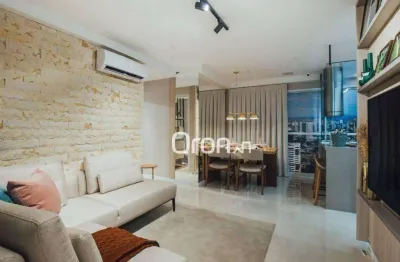 Apartamento com 3 dormitórios à venda, 76 m² por r$ 630.000,00 - setor bela vista - goiânia/go