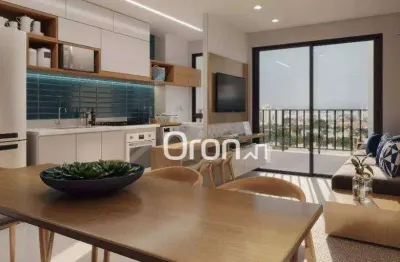 Apartamento com 2 dormitórios à venda, 55 m² por r$ 460.000,00 - jardim palacius - aparecida de goiânia/go