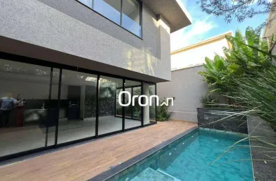 Sobrado à venda, 304 m² por r$ 3.200.000,00 - jardins madri - goiânia/go