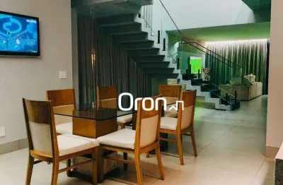 Sobrado à venda, 213 m² por r$ 1.580.000,00 - jardins bolonha - senador canedo/go