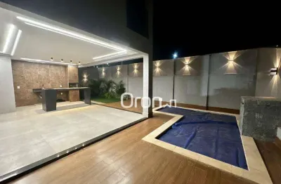 Sobrado à venda, 268 m² por r$ 2.100.000,00 - jardins capri - senador canedo/go