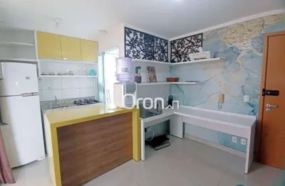Flat à venda, 43 m² por r$ 475.000,00 - setor bueno - goiânia/go