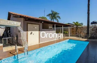 Casa mobiliada com 3 dormitórios à venda, 287 m² por r$ 1.190.000 - jardim atlântico - goiânia/go
