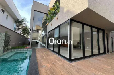 Sobrado à venda, 290 m² por r$ 3.200.000,00 - jardins madri - goiânia/go