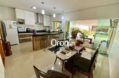 Sobrado à venda, 339 m² por r$ 1.795.000,00 - condomínio do lago - goiânia/go