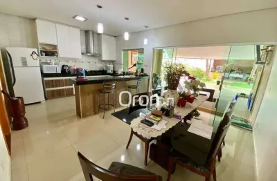 Sobrado com 4 dormitórios à venda, 339 m² por r$ 1.795.000,00 - condomínio do lago - goiânia/go