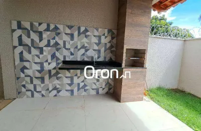 Casa com 3 dormitórios à venda, 110 m² por r$ 340.000,00 - jardim pampulha - aparecida de goiânia/go
