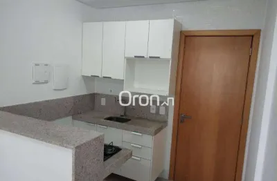 Flat mobiliado com 1 dormitório à venda, 33 m² por r$ 388.000 - alto da glória - goiânia/go