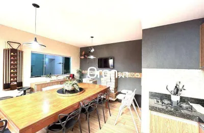 Casa à venda, 122 m² por r$ 575.000,00 - jardim bonança - aparecida de goiânia/go