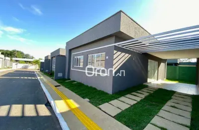 Casa à venda, 88 m² por r$ 395.000,00 - chácara são pedro - aparecida de goiânia/go