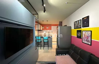 Flat com 1 dormitório à venda, 39 m² por r$ 498.800,00 - jardim goiás - goiânia/go