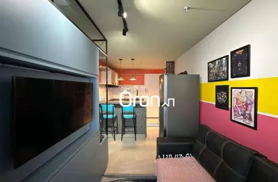 Flat à venda, 39 m² por r$ 498.800,00 - jardim goiás - goiânia/go