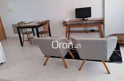 Flat com 1 dormitório à venda, 40 m² por r$ 469.000,00 - jardim goiás - goiânia/go