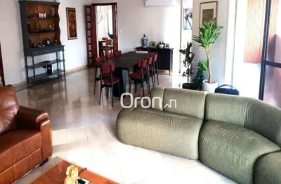 Apartamento mobiliado com 4 dormitórios à venda, 342 m² por r$ 2.100.000 - setor bueno - goiânia/go