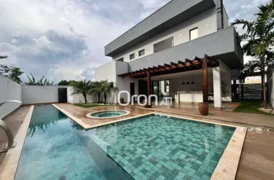 Sobrado com 4 dormitórios à venda, 310 m² por r$ 2.650.000,00 - portal do sol green - goiânia/go
