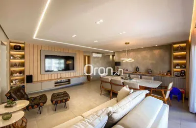 Apartamento à venda, 140 m² por r$ 1.490.000,00 - setor marista - goiânia/go
