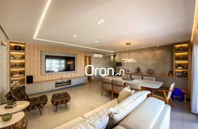 Apartamento à venda, 140 m² por r$ 1.490.000,00 - setor marista - goiânia/go