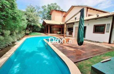 Sobrado à venda, 371 m² por r$ 3.800.000,00 - residencial aldeia do vale - goiânia/go