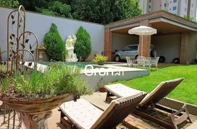 Casa mobiliada com 3 dormitórios à venda, 300 m² por r$ 1.300.000 - setor pedro ludovico - goiânia/go