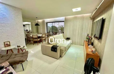 Apartamento com 3 dormitórios à venda, 109 m² por r$ 980.000,00 - alto da glória - goiânia/go