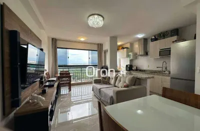 Apartamento à venda, 57 m² por r$ 395.000,00 - vila jaraguá - goiânia/go